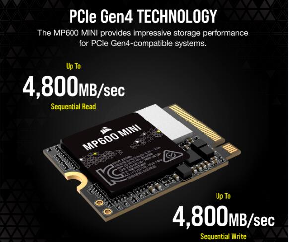 Corsair MP600 Mini 1TB SSD: Compact Powerhouse Unleashed