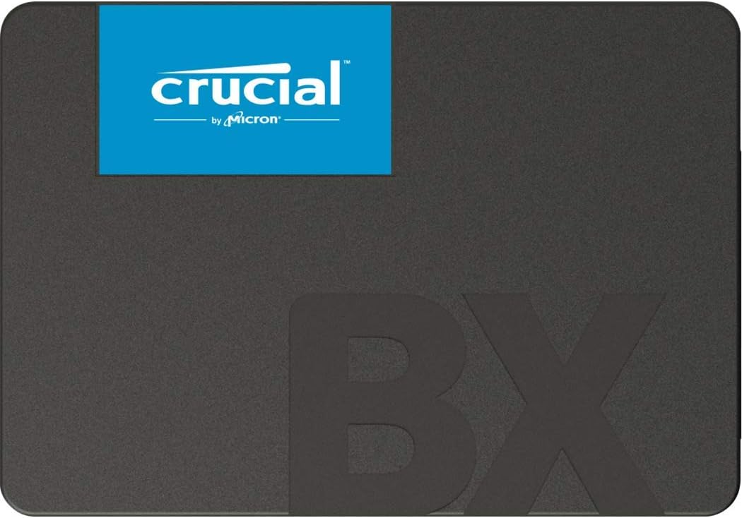 Crucial BX500 2TB 3D NAND SATA 2.5-Inch Internal SSD, up to 540MB/s