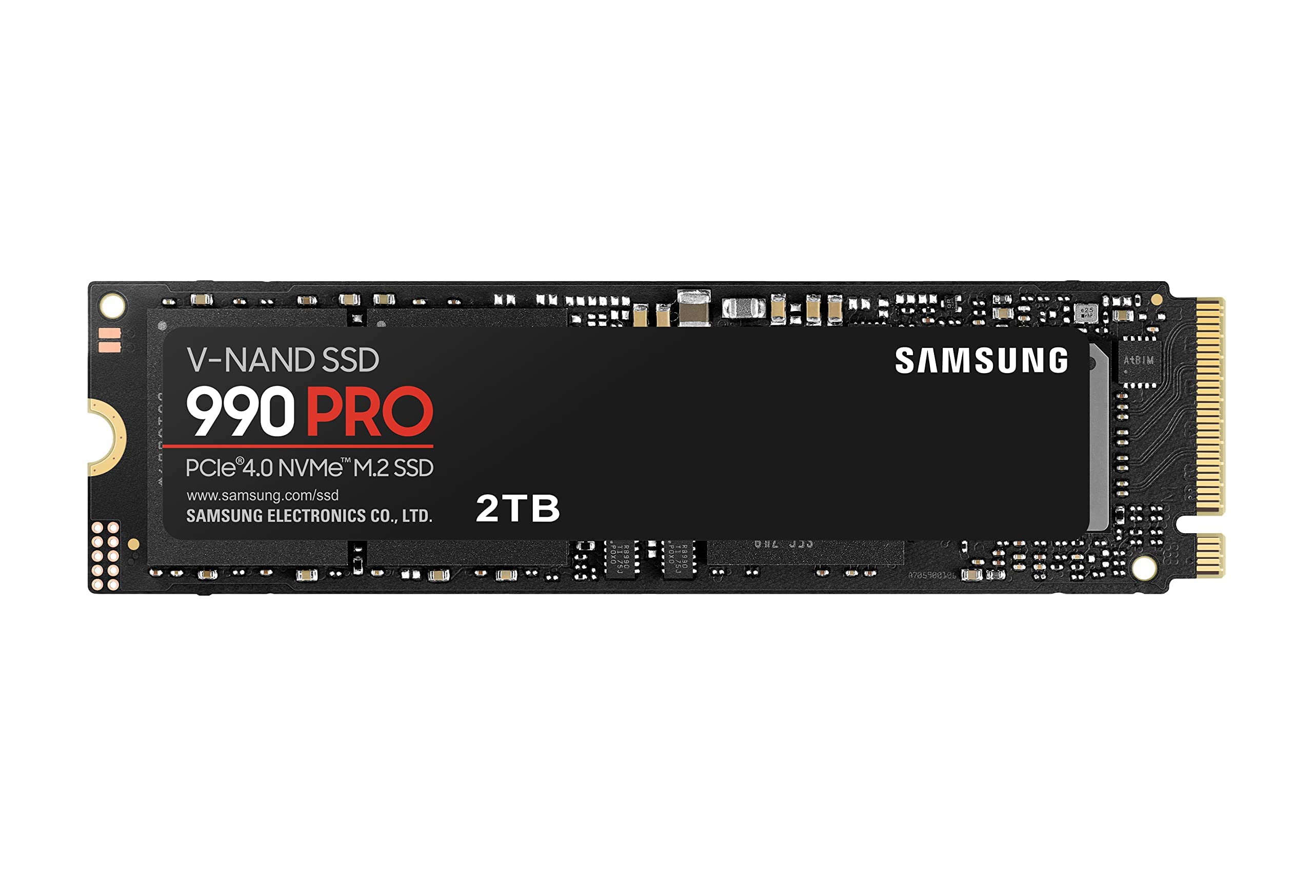 SAMSUNG 990 PRO Series - 2TB PCIe Gen4. X4 NVMe 2.0c - M.2 Internal SSD